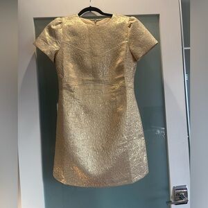LOFT Gold Dress